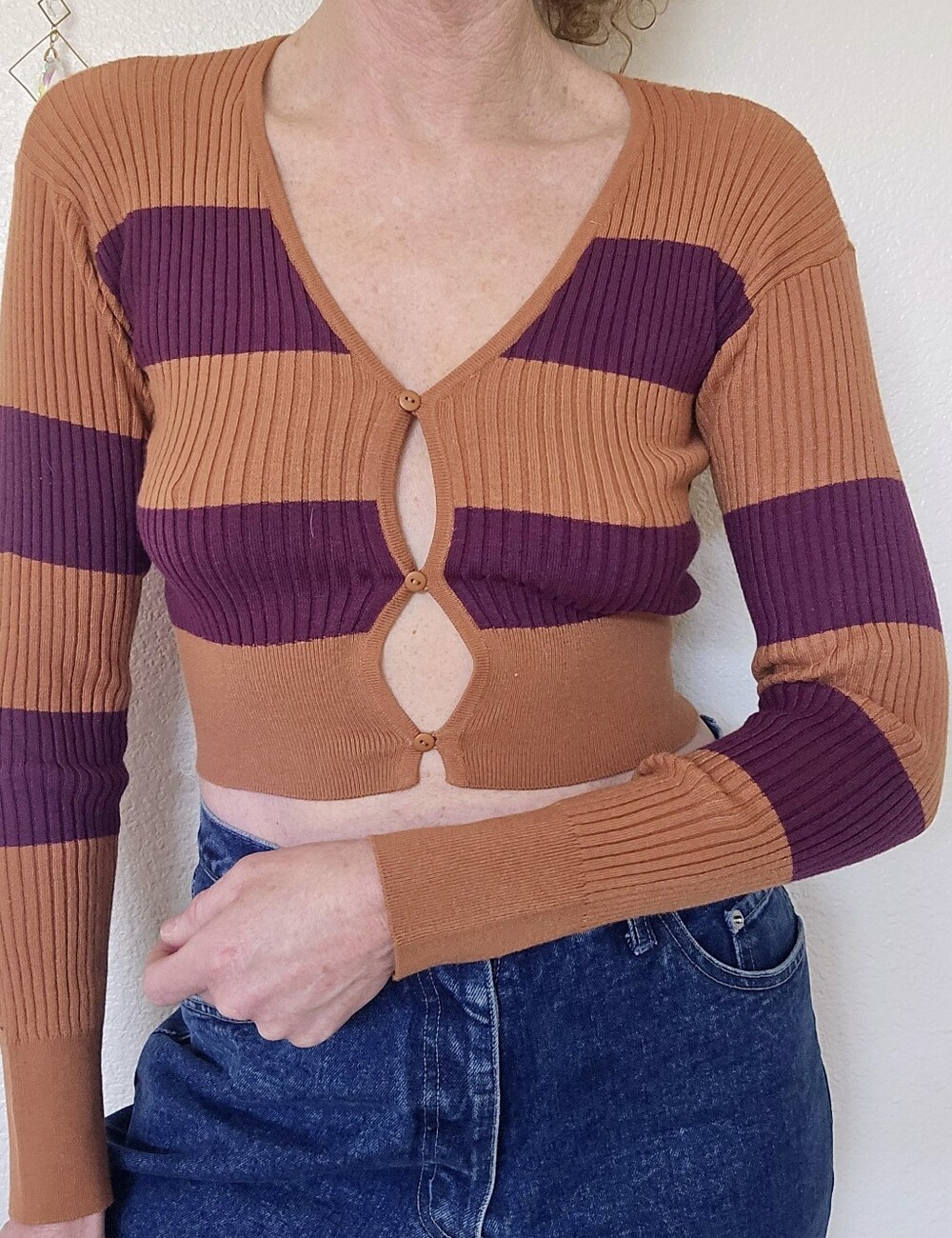🥀NWOT Kendall & Kylie Crop Sweater
